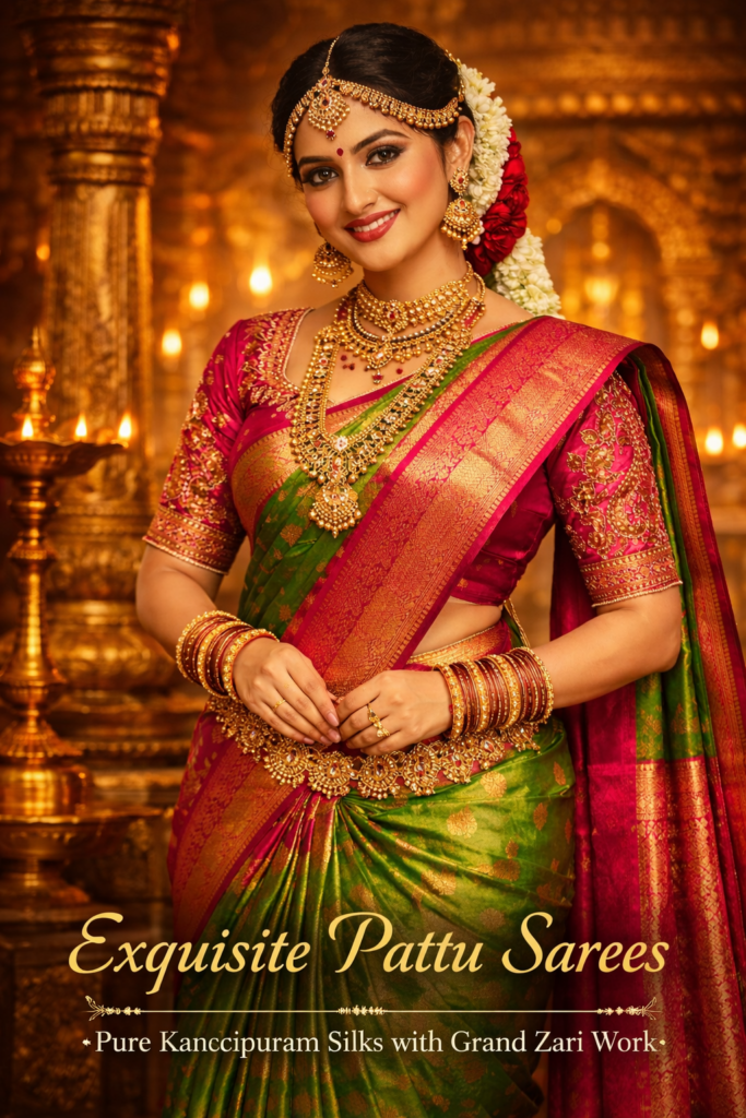 Best Saree Shop in Hyderabad for Bridal, Silk & Handloom Sarees