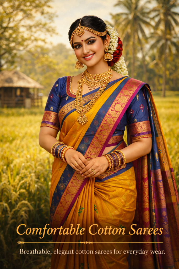 Best Saree Shop in Hyderabad for Bridal, Silk & Handloom Sarees